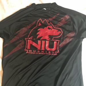 Men’s Large Adidas black NIU Huskies Long sleeve